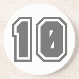 Dessous De Verre En Grès Numéro 10