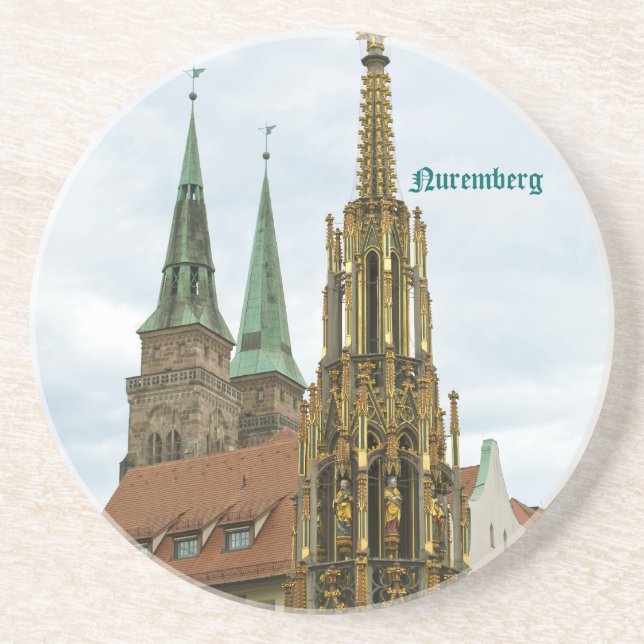 Dessous De Verre En Grès Nuremberg (Devant)