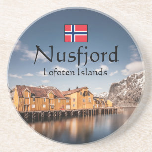 Dessous De Verre En Grès Nusfjord Lofoten