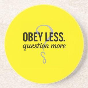 Dessous De Verre En Grès Obéis Moins. Question Plus - Conception de devis r