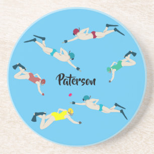 Dessous De Verre En Grès Octopush