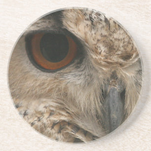 Dessous De Verre En Grès OEil du hibou