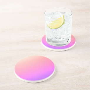 Dessous De Verre En Grès Ombre couleur rose et pourpre de fond
