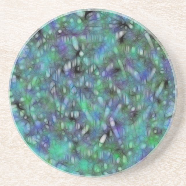 DESSOUS DE VERRE EN GRÈS ORME D'IONISATION (Devant)
