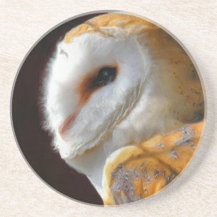 DESSOUS DE VERRE EN GRÈS OWLS