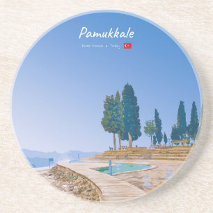 Dessous De Verre En Grès Pamukkale, Turquie - Piscines thermales