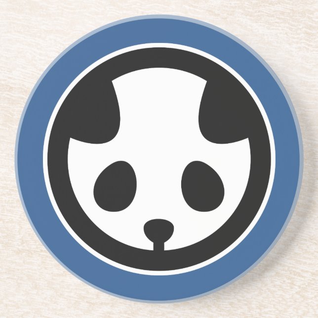 Dessous De Verre En Grès Panda mon (Devant)