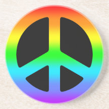 Panneau de paix Rainbow