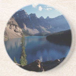 Dessous De Verre En Grès Parc national Banff Lac Moraine