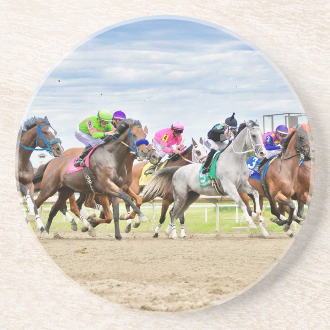 Dessous De Verre En Grès Parx Racing (Devant)