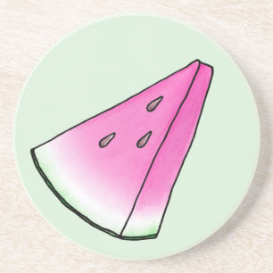 Dessous De Verre En Grès Pâte de melon