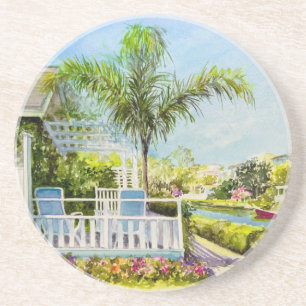 Dessous De Verre En Grès Patio de canal