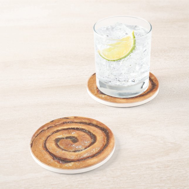 Dessous De Verre En Grès Pâtisserie à l'ail de cannelle (Côté)