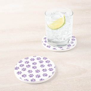 Dessous De Verre En Grès Patrouilles de Doodle, Paws de Chien, Paws De Purp