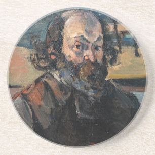 Dessous De Verre En Grès Paul Cezanne - Autoportrait