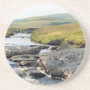 DESSOUS DE VERRE EN GRÈS PAYSAGE BIEN