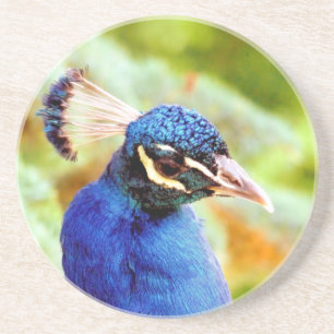 DESSOUS DE VERRE EN GRÈS PEACOCK