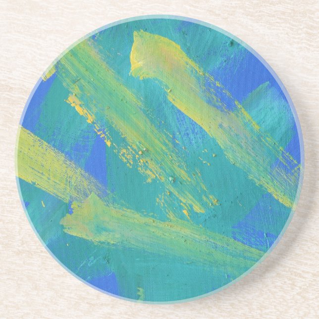 Dessous De Verre En Grès Peindre 73 souhaits sur une étoile (Devant)