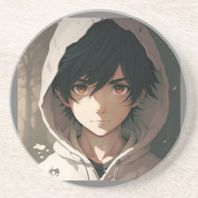 Dessous De Verre En Grès peintures murales Anime Boy Posters (Devant)