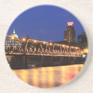 Dessous De Verre En Grès Pennsylvania State Walnut Street Bridge