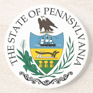 Dessous De Verre En Grès Pennsylvanie