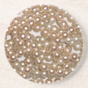 Dessous De Verre En Grès Perles