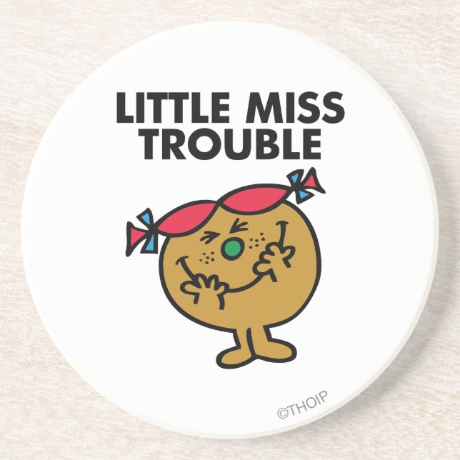 Dessous De Verre En Grès Petit problème de Miss | Rire (Devant)