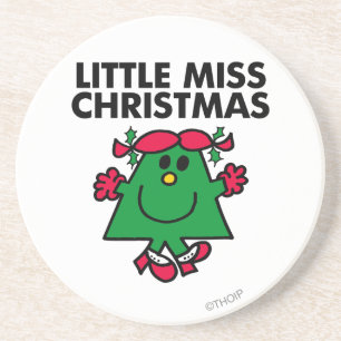 Dessous De Verre En Grès Petit sourire de Noël