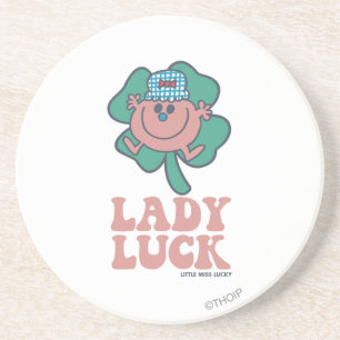 Dessous De Verre En Grès Petite Mlle Lucky   Lady Luck