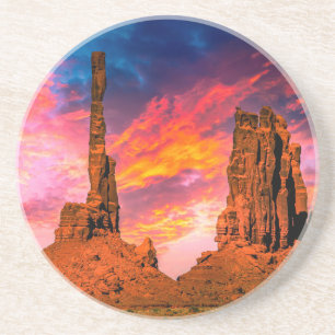 Dessous De Verre En Grès Photo de la vallée du Monument