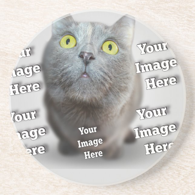Dessous De Verre En Grès Photo PET ✨ Lovely Custom (Devant)