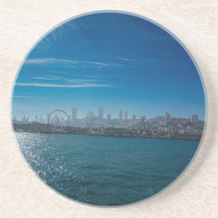 Dessous De Verre En Grès Photographie du front de mer de San Francisco Pier