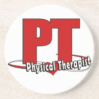 Physiothérapeute ROUGE de LOGO de pinte    GRAND