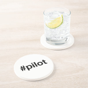 Dessous De Verre En Grès PILOTE Hashtag