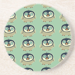 Dessous De Verre En Grès Pingouin de bébé