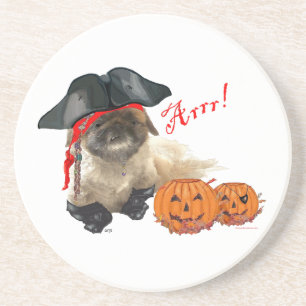 Dessous De Verre En Grès Pirate Chien
