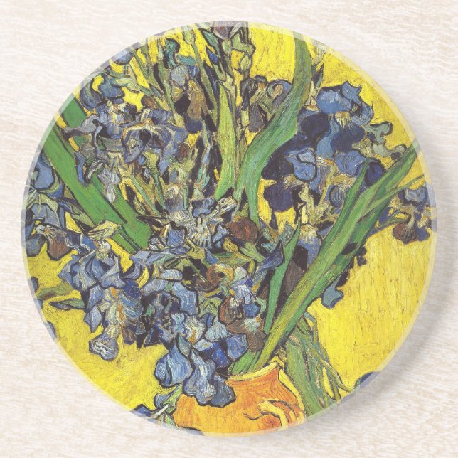 Dessous De Verre En Grès PixDezines van gogh iris/st. rémy (Devant)