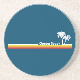 Dessous De Verre En Grès Plage de Cocoa Floride