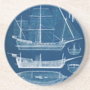 Dessous De Verre En Grès Plan d'expédition antique I