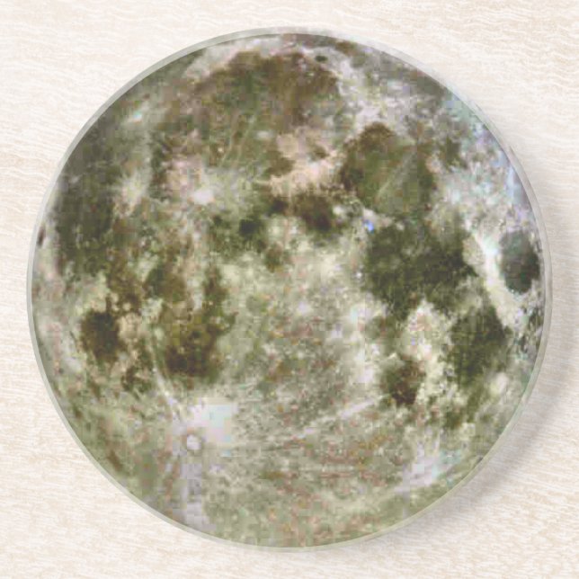 Dessous De Verre En Grès Pleine lune (Devant)