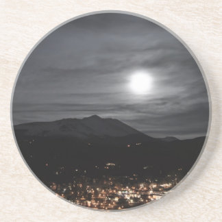 Dessous De Verre En Grès pleine lune de Breckenridge