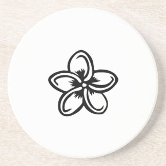 Dessous De Verre En Grès Plumeria