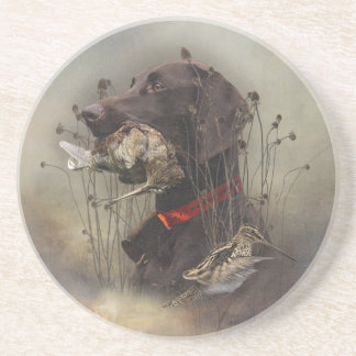 Dessous De Verre En Grès Pointeurs allemands à poils courts