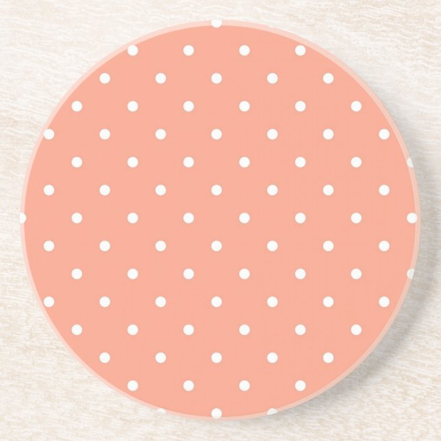 Dessous De Verre En Grès Polka dot (Devant)