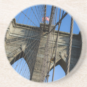 Dessous De Verre En Grès Pont de Brooklyn 02