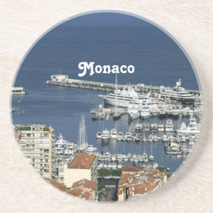 Dessous De Verre En Grès Port du Monaco