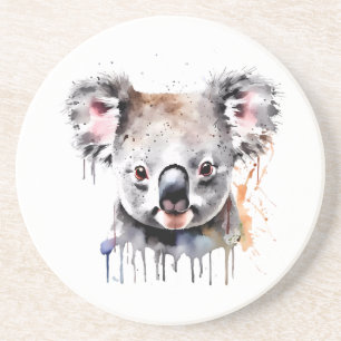 Dessous De Verre En Grès Portrait de l'ours Koala