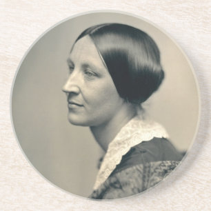 Dessous De Verre En Grès Portrait de Susan Brownell Anthony 1850