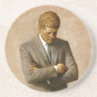 Portrait officiel de John F. Kennedy par Aaron