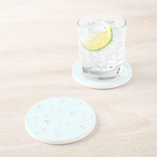 Dessous De Verre En Grès Prairie de Menthe Rêveuse
